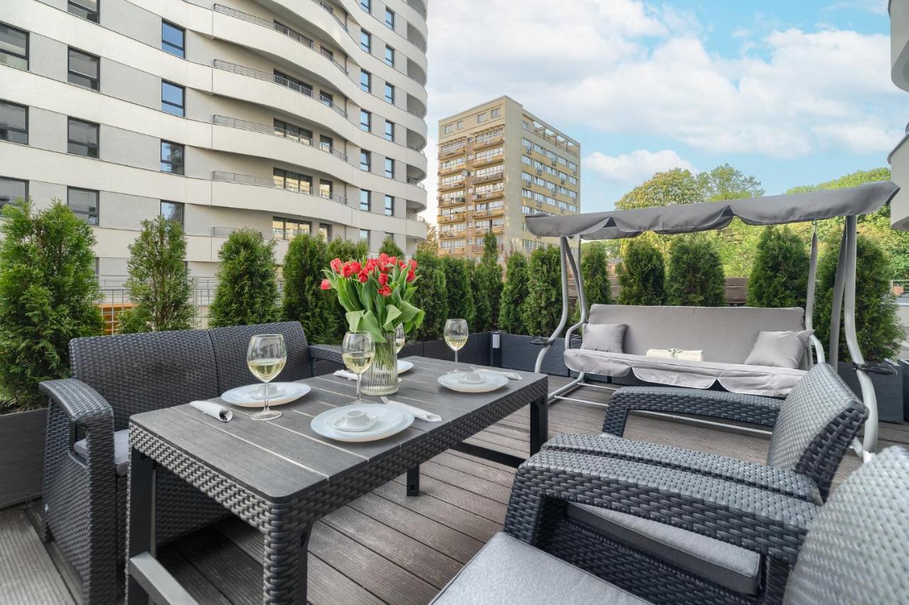Apartments Ostsee Suntowers Taras Свиноуйсьце Экстерьер фото