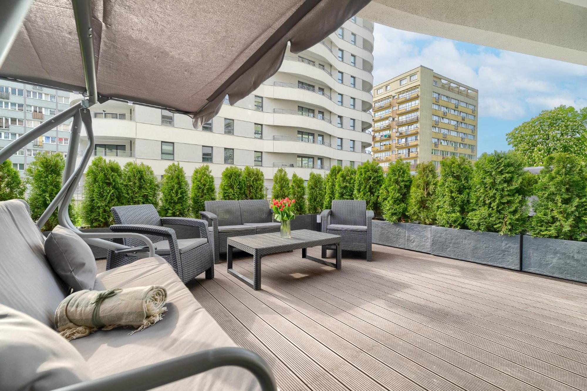 Apartments Ostsee Suntowers Taras Свиноуйсьце Экстерьер фото